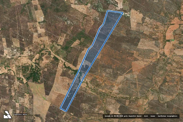 Imagem de satélite de SACO - Parte 1 em Jacobina do Piauí - PI