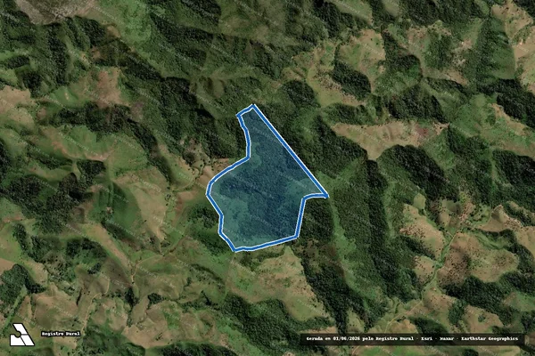 Imagem de satélite de FAZENDA BELA VISTA - Parte 1 em Fronteira dos Vales - MG