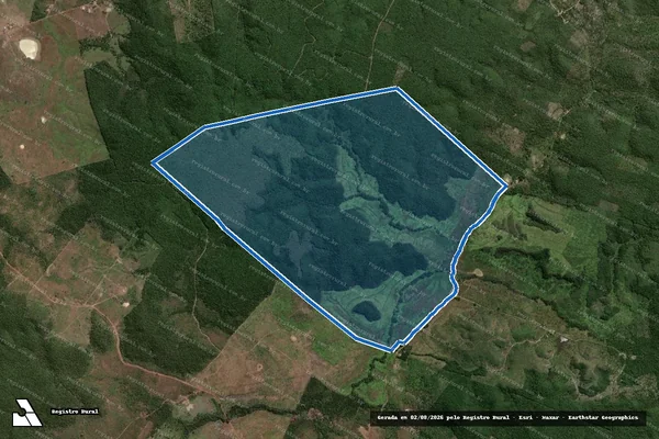 Imagem de satélite de Fazenda São Luiz - 3 - Parte 1 - Parte 1 em Coroatá - MA