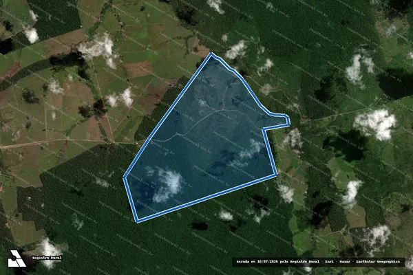 Imagem de satélite de FAZENDA TAMBAU em Carutapera - MA