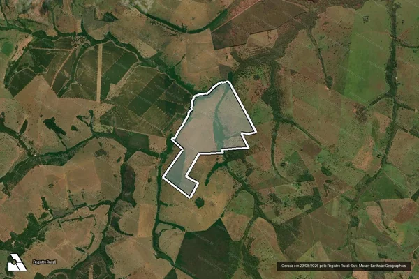 Imagem de satélite de FAZENDA NOSSA SENHORA DAS DORES - Parte 1 em Paranaíba - MS