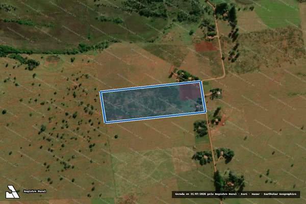 Imagem de satélite de Projeto de Assentamento Santa Mônica - Lote 452 FETAGRI em Terenos - MS