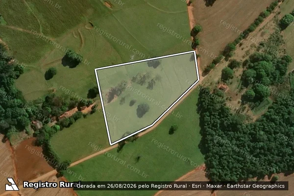 Imagem de satélite de Sitio União 1 - LOTE 6 em Miraselva - PR