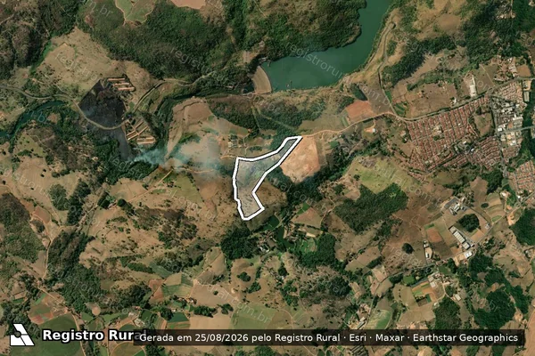 Imagem de satélite de Sítio Córrego Grande - PARTE 1 em São José do Rio Pardo - SP