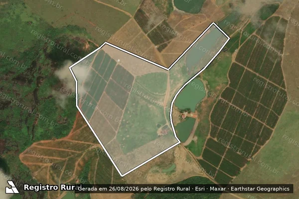 Imagem de satélite de SÍTIO BOA VISTA DO QUATRO - Gleba 3 em Nova Venécia - ES