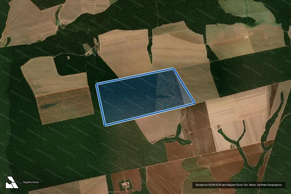 Imagem de satélite de FAZENDA PERSEVERANÇA I / ÁREA REMANESCENTE em Tapurah - MT