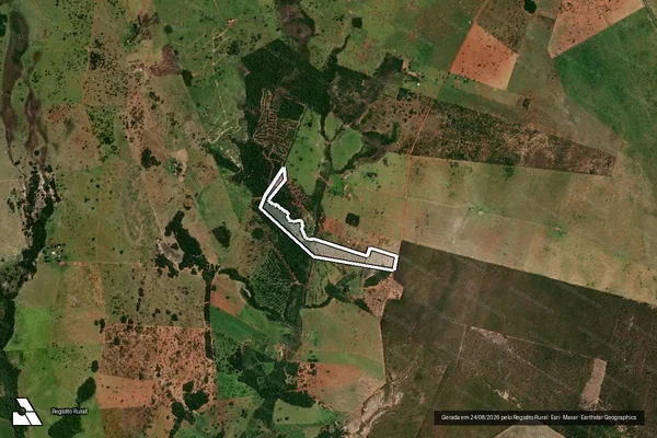 Imagem de satélite de Fazenda Boa Vista - Parcela 01 em Amambai - MS