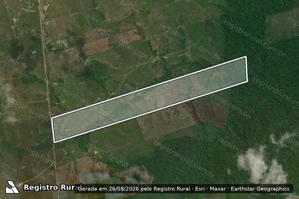 Imagem de satélite de P.A. Clezinho - Lote 66 ? Sítio Bom Jesus - Lote 66 em Breu Branco - PA
