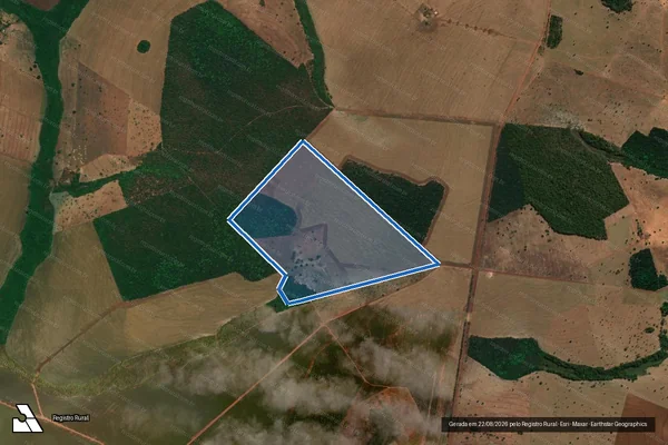 Imagem de satélite de Fazenda Boa Vista da Felicidade - Fazenda Boa Vista da Felicidade em Jataí - GO