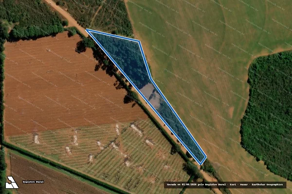 Imagem de satélite de Fazenda São Sebastião - Parcela 02 em Sacramento - MG