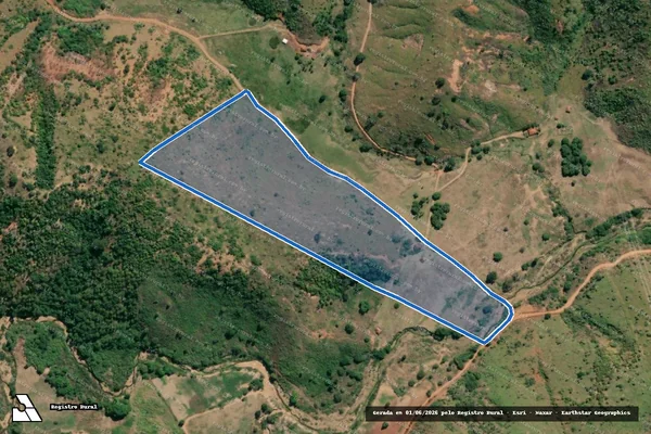Imagem de satélite de FAZENDA CAFE II - 001 em Capitão Andrade - MG