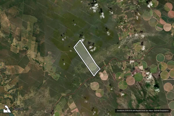 Imagem de satélite de FAZENDA BOA NOVA - 001 em Santana - BA