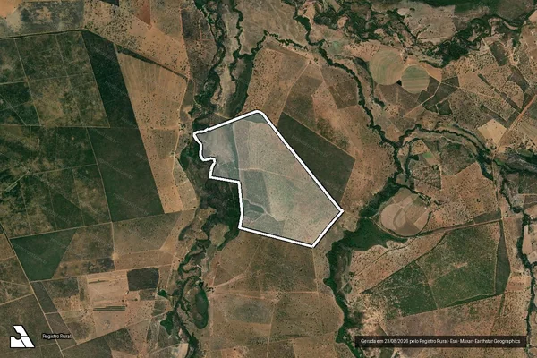 Imagem de satélite de FAZENDA RECANTO PARAISO - 001 em João Pinheiro - MG