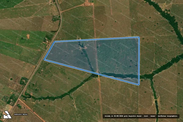 Imagem de satélite de COLONIA RIO PARDO - 001 em Senador Guiomard - AC
