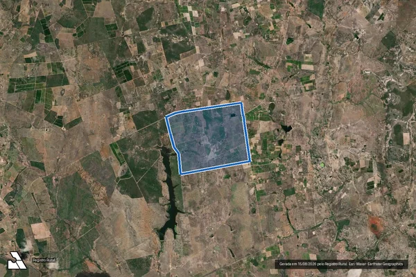 Imagem de satélite de Fazenda Nova Vitória - Parte 1 em Itaberaba - BA