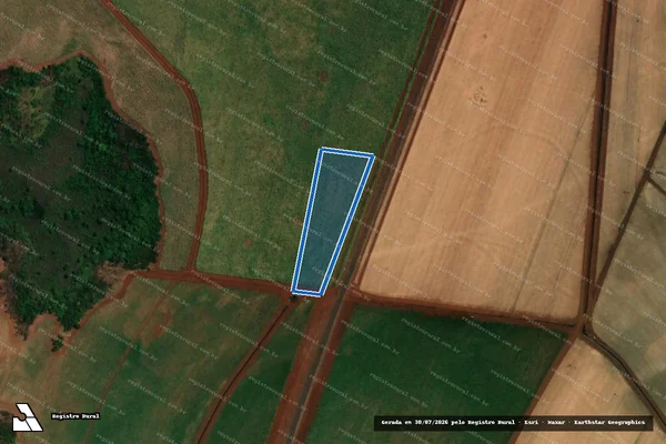 Imagem de satélite de FAZENDA CANADÁ IV - Parte 1 em Edéia - GO