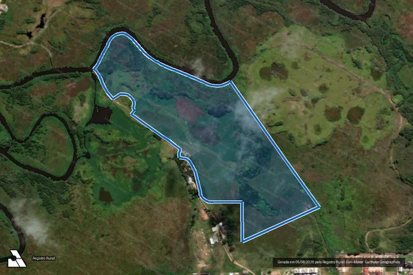 Imagem de satélite de GLEBA 1 , LUGAR DENOMINADO OLARIA - Parte 2 em Castro - PR