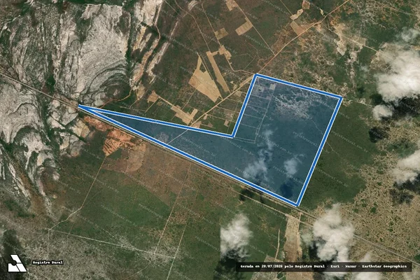 Imagem de satélite de FAZENDA PLANALTO I - Gleba G01 em Morro do Chapéu - BA