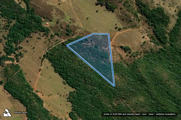 Imagem de satélite de FAZENDA ENGENHO DE SÃO JOÃO - Gleba 02 em Jaraguá - GO