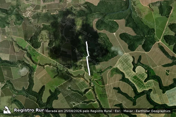 Imagem de satélite de P.A. CHICO MENDES II em Porto Seguro - BA