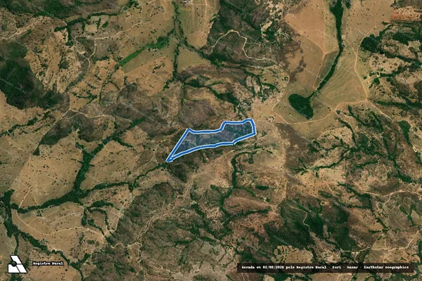 Imagem de satélite de FAZENDA FORMIGA - Parte 1 em Rianápolis - GO