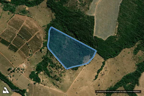 Imagem de satélite de FAZENDA BORGES - FAZENDA BORGES em Candeias - MG