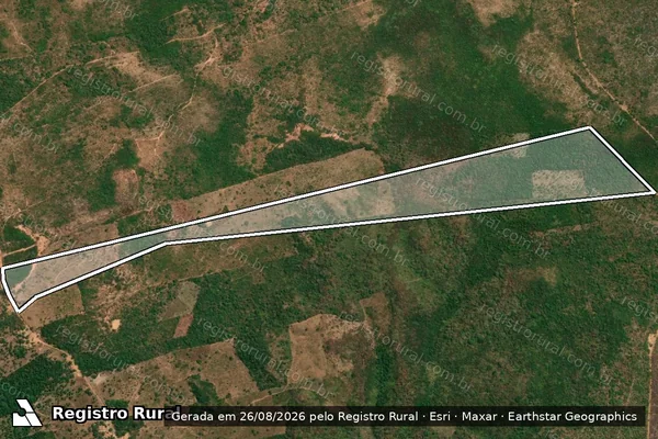 Imagem de satélite de FAZENDA SÃO MARCOS  - PARTE 2 em Tuntum - MA