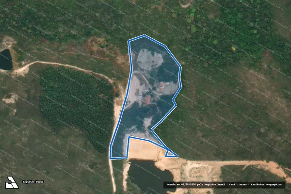 Imagem de satélite de Fazenda Martins - Fazenda Martins ? Gleba 03 em Itamarandiba - MG
