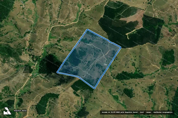 Imagem de satélite de Fazenda Duas Barras - Parte 1 em Viçosa - AL