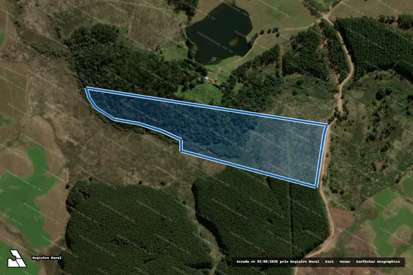 Imagem de satélite de Fazenda Xaxim - Parte 4 em São Francisco de Paula - RS