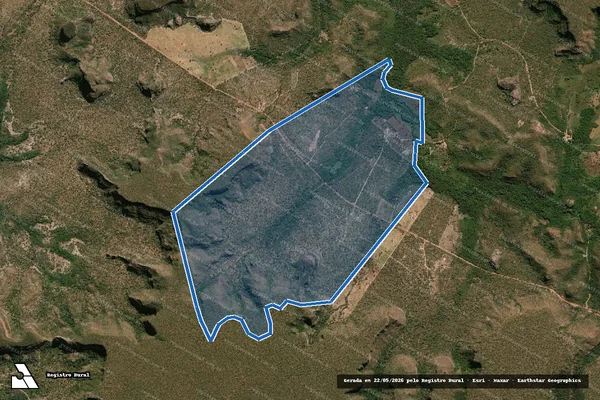 Imagem de satélite de NOVO ACORDO - NOVO ACORDO em Ribeiro Gonçalves - PI