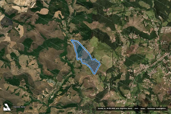 Imagem de satélite de PIAUÍ - GLEBA - 02 em Barbacena - MG