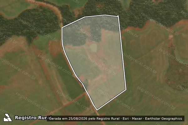 Imagem de satélite de Passo da Porteira - PASSO DA PORTEIRA em Muitos Capões - RS