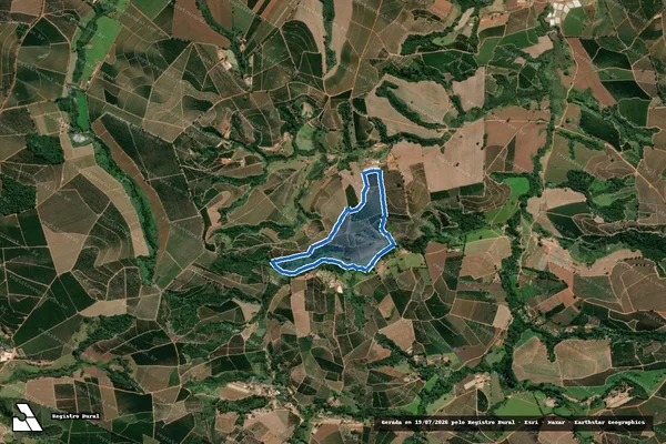 Imagem de satélite de FAZENDA MOTA - MOTA em Boa Esperança - MG
