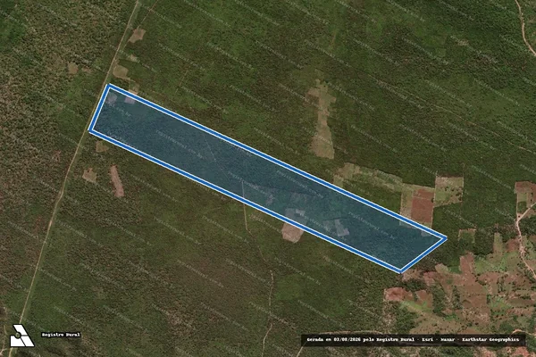 Imagem de satélite de GLEBA COHEB PARTE I - GLEBA 04 - PARTE 1 em São Francisco do Maranhão - MA