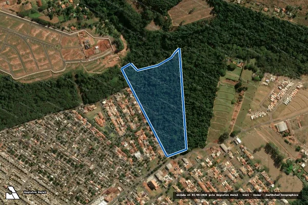 Imagem de satélite de LOTE A-131 DA GLEBA PATRIMONIO CIANORTE - Matrícula 14301 em Cianorte - PR