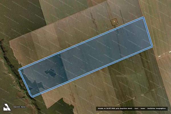 Imagem de satélite de FAZENDA SANTA MARIA - FAZENDA SANTA MARIA em Uruçuí - PI