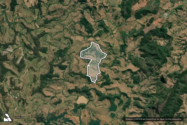 Imagem de satélite de Fazenda do Cerca Lá - GLEBA B em Santo Antônio do Grama - MG