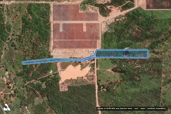 Imagem de satélite de FAZENDA MARIMBONDO - ÁREA DESMEMBRADA 3/3 em Flores - PE