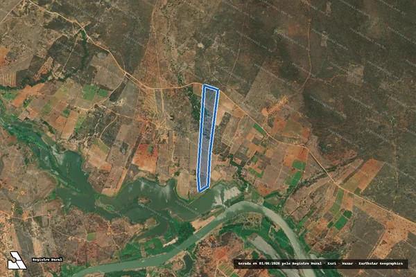 Imagem de satélite de FAZENDA MALHADA DE AREIA - Parte 4-A em Maracás - BA