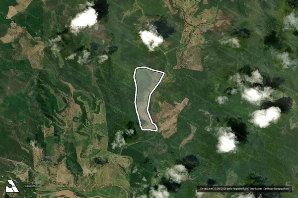 Imagem de satélite de FAZENDA SENHOR DO BONFIM - Parte 1 em Almenara - MG