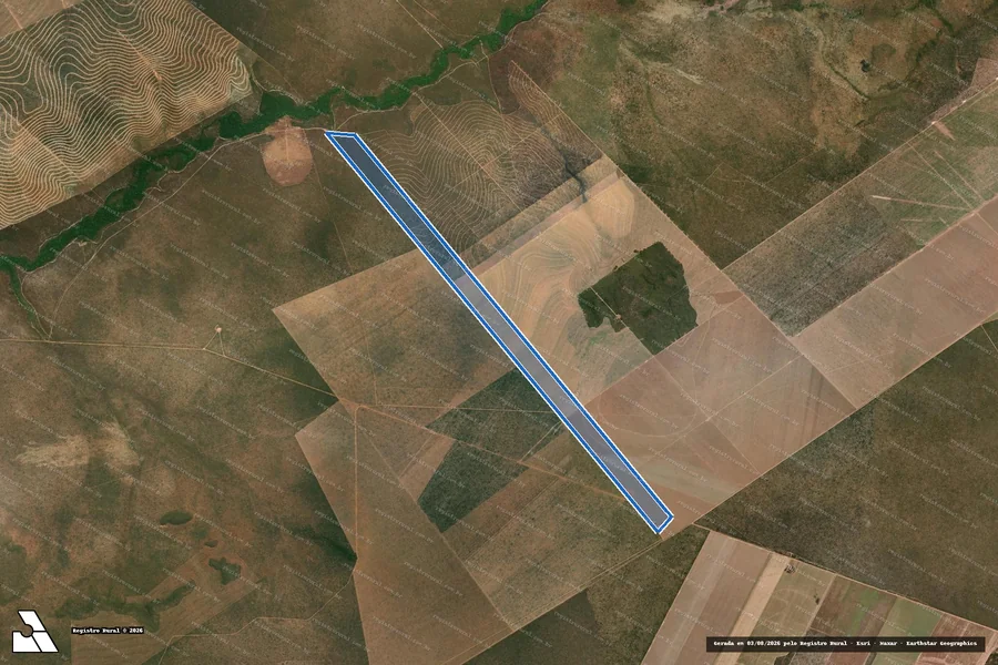 Imagem aérea do item B