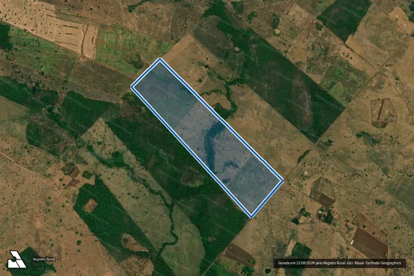 Imagem de satélite de FAZENDA POÇO AZUL - LT. 07 / PARTE 1