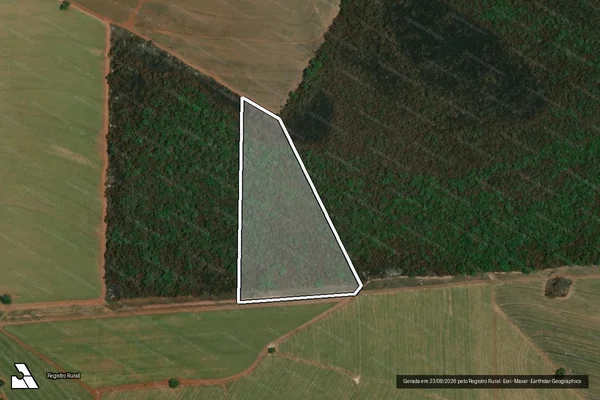 Imagem de satélite de Fazenda Bocaina da Prata ? Gleba F - Gleba F2 em São Simão - SP