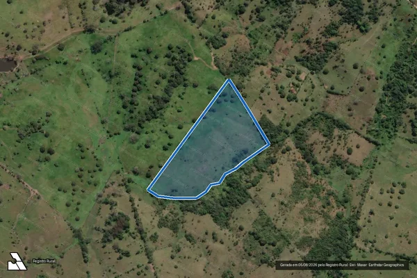 Imagem de satélite de FAZENDA BARRO PRETO - PARCELA 02 em Paulo Jacinto - AL