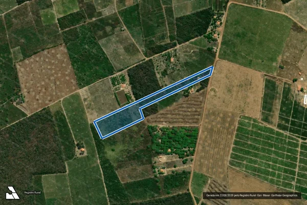 Imagem de satélite de CHACARA PARAISO / Parte 1