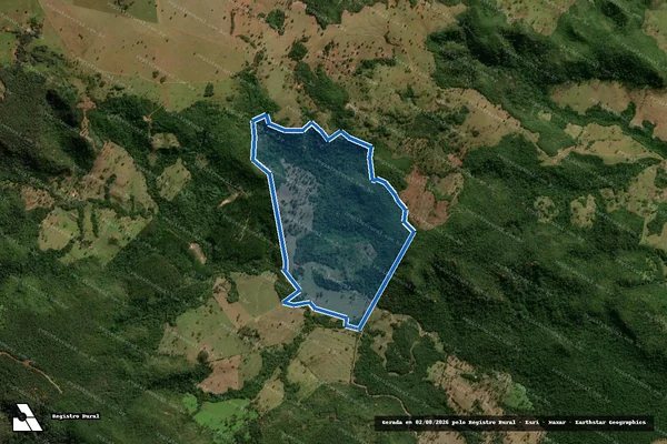 Imagem de satélite de Fazenda Estrelinha - 01 em São Gabriel do Oeste - MS