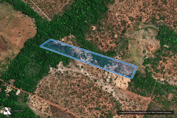 Imagem de satélite de FAZENDA CHAPADÃO - Fazenda Chapadão ? Parte 2 em São Pedro dos Crentes - MA