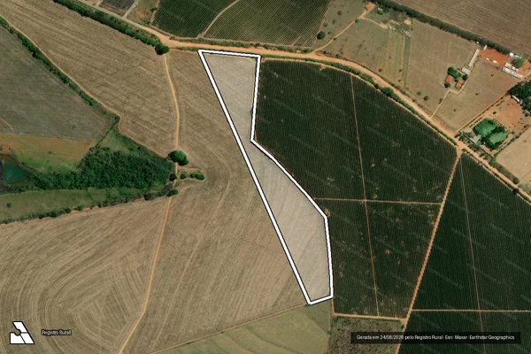 Imagem de satélite de Fazenda Esmeril e Retiro - Parte 3 em Patrocínio - MG