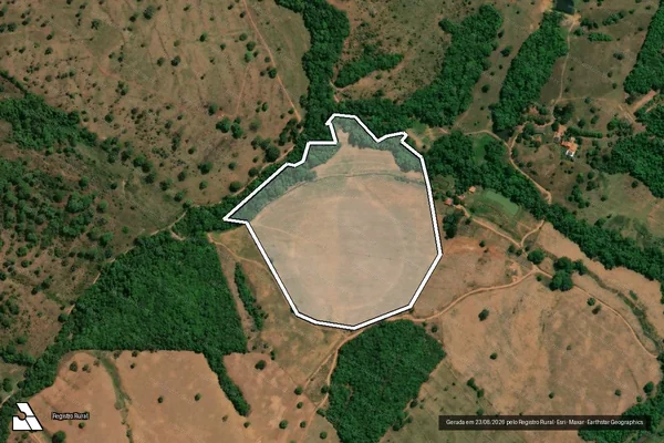 Imagem de satélite de Fazenda Chapadão ou Ponte Nova - Parte 2 em Morrinhos - GO